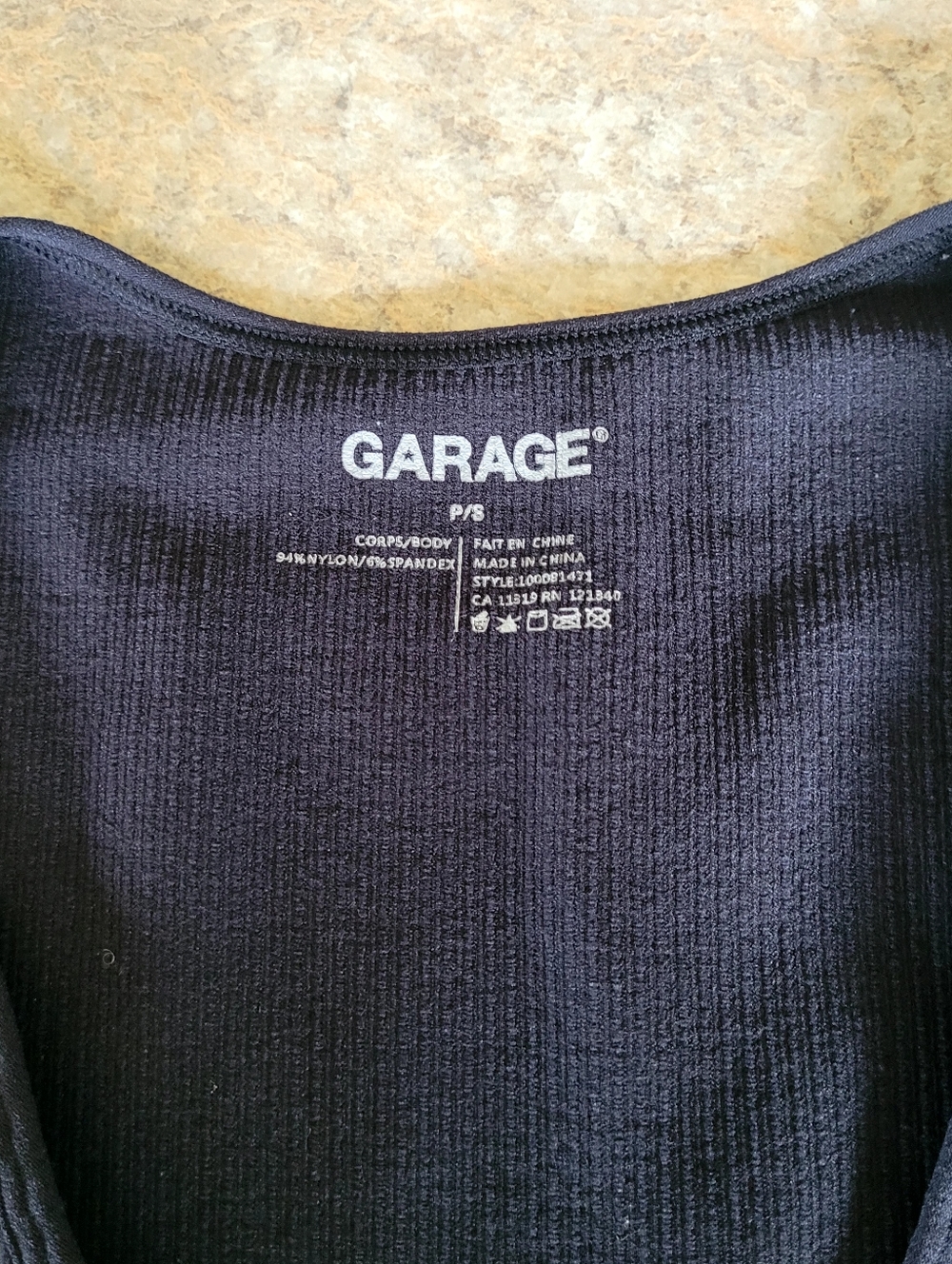 Garage Crop Long Sleeve - Picture 2 of 3